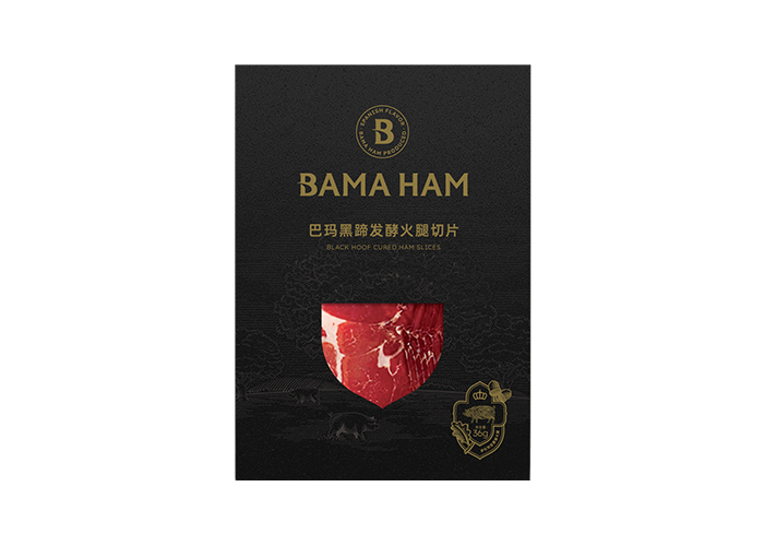 巴瑪黑蹄發酵火腿切片36g