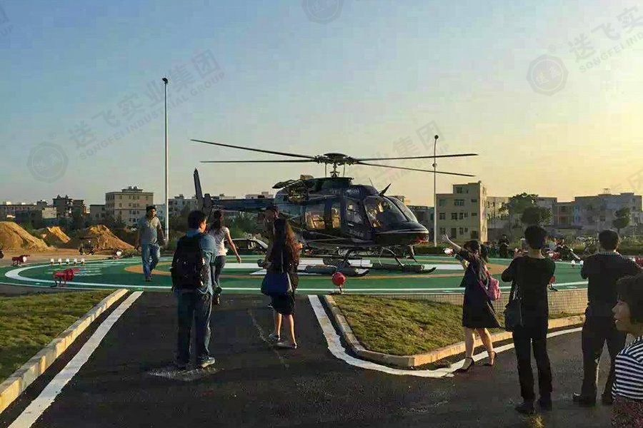 海南?？?海南省腫瘤醫(yī)院 地面停機坪的試飛驗收圖1